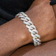 High End Jewelry - Iced Out Miami Cuban Link Bracelet