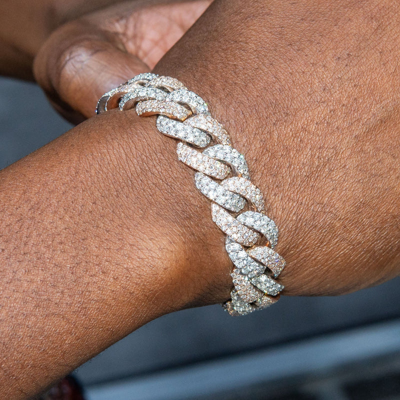High End Jewelry - Iced Out Miami Cuban Link Bracelet