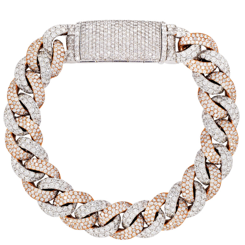 High End Jewelry - Iced Out Miami Cuban Link Bracelet