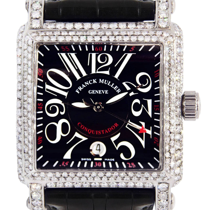 Diamond Franck Muller Conquistador Cortez | Stainless Steel