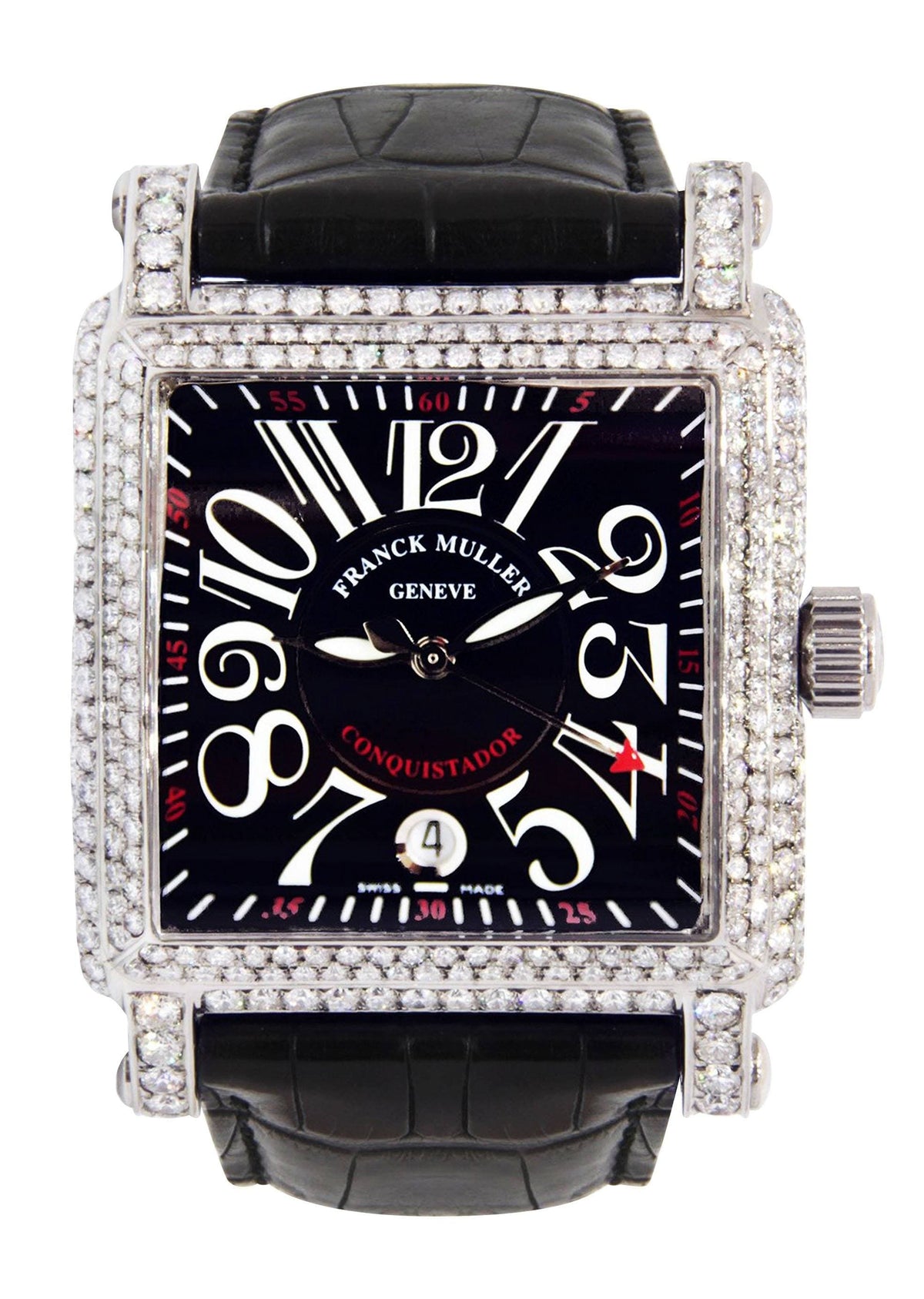 Diamond Franck Muller Conquistador Cortez | Stainless Steel