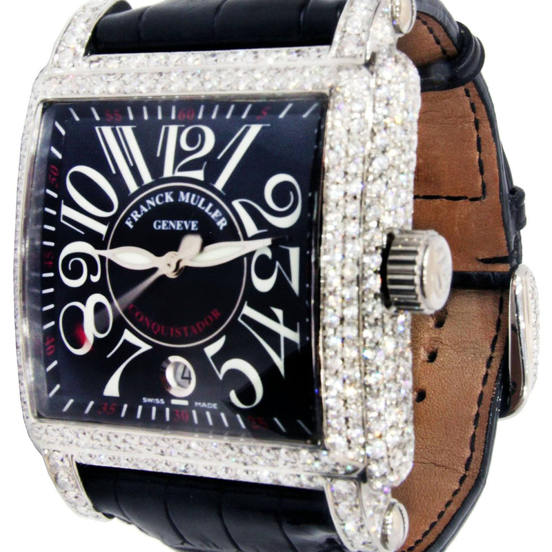 Diamond Franck Muller Conquistador Cortez | Stainless Steel
