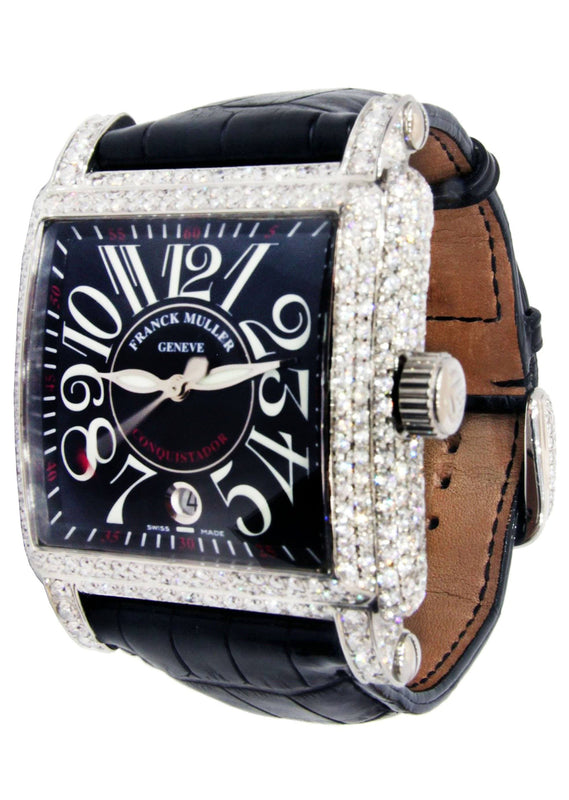 Diamond Franck Muller Conquistador Cortez | Stainless Steel