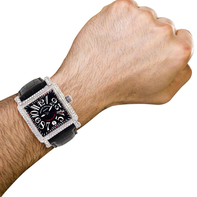 Diamond Franck Muller Conquistador Cortez | Stainless Steel
