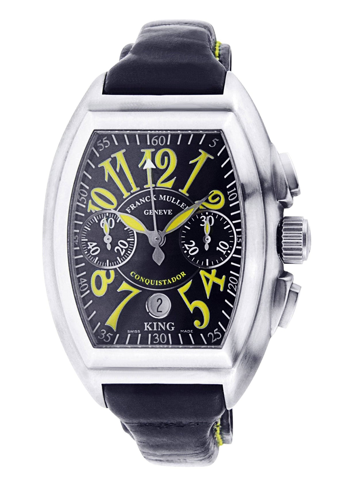 Franck Muller Conquistador Soleil Special Edition | Stainless Steel | 39 Mm