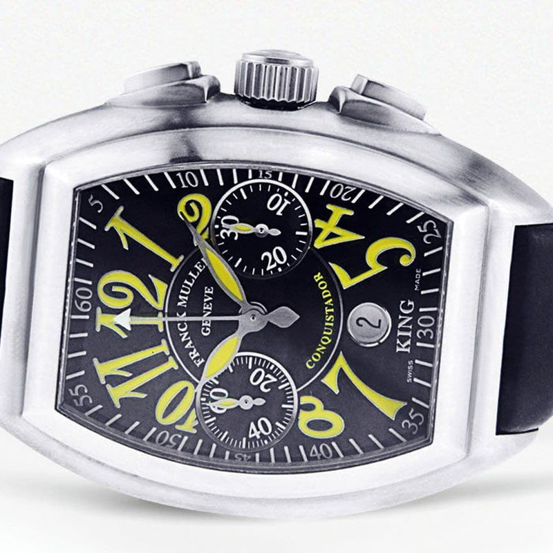 Franck Muller Conquistador Soleil Special Edition | Stainless Steel | 39 Mm