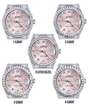 Womens Rolex Datejust Watch 16200 | 36Mm | Pink Diamond Flower Dial | Jubilee Band