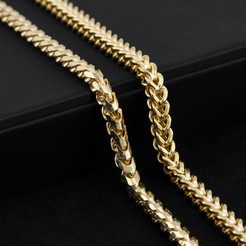 10K Gold Franco Necklace / 5 MM