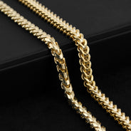 10K Gold Franco Necklace / 5 MM