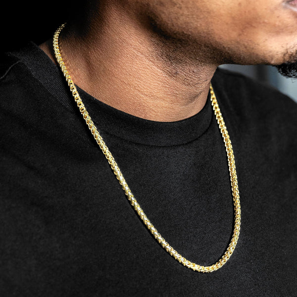 10K Gold Franco Necklace / 5 MM