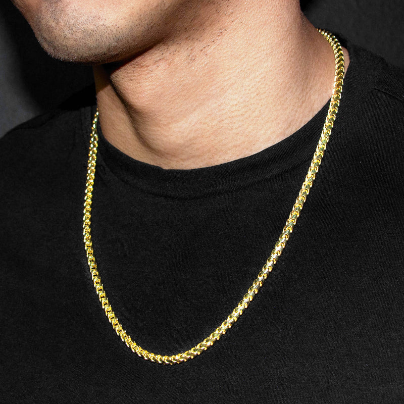 10K Gold Franco Necklace / 5 MM