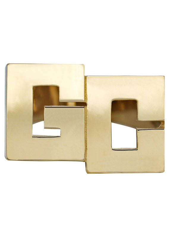 14K Gold Initials Name Ring | Style #74