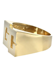 14K Gold Initials Name Ring | Style #74