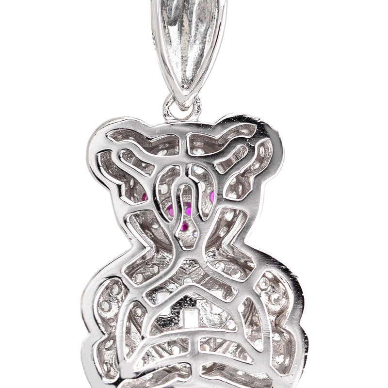 Silver Pendant - Teddy Bear Pendant | Appx 3 Grams