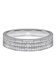 Mens Silver CZ Wedding Band Ring | Appx 3.4 Grams
