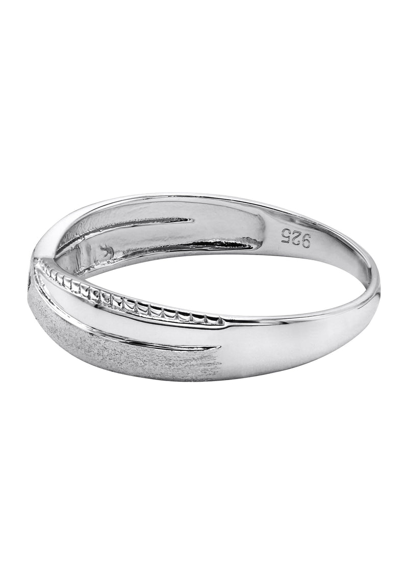 Mens Stud Wedding Band | Appx 2 Grams