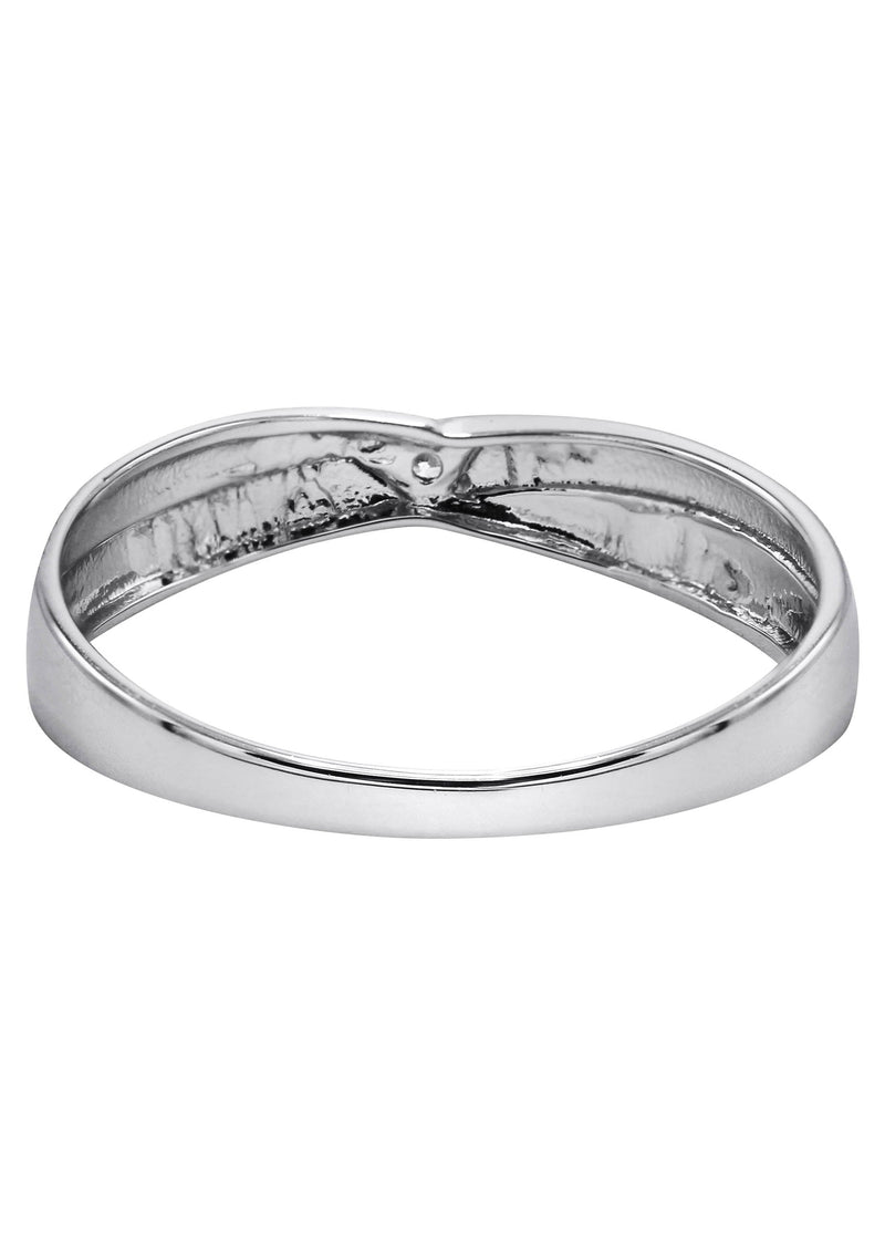 Mens Stud Wedding Band | Appx 2 Grams