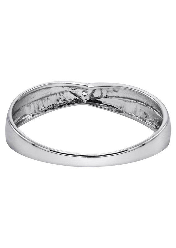 Mens Stud Wedding Band | Appx 2 Grams