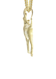 10K Yellow Gold Goat Necklace | Appx. 14.1 Grams