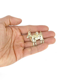 10K Yellow Gold Goat Necklace | Appx. 14.1 Grams