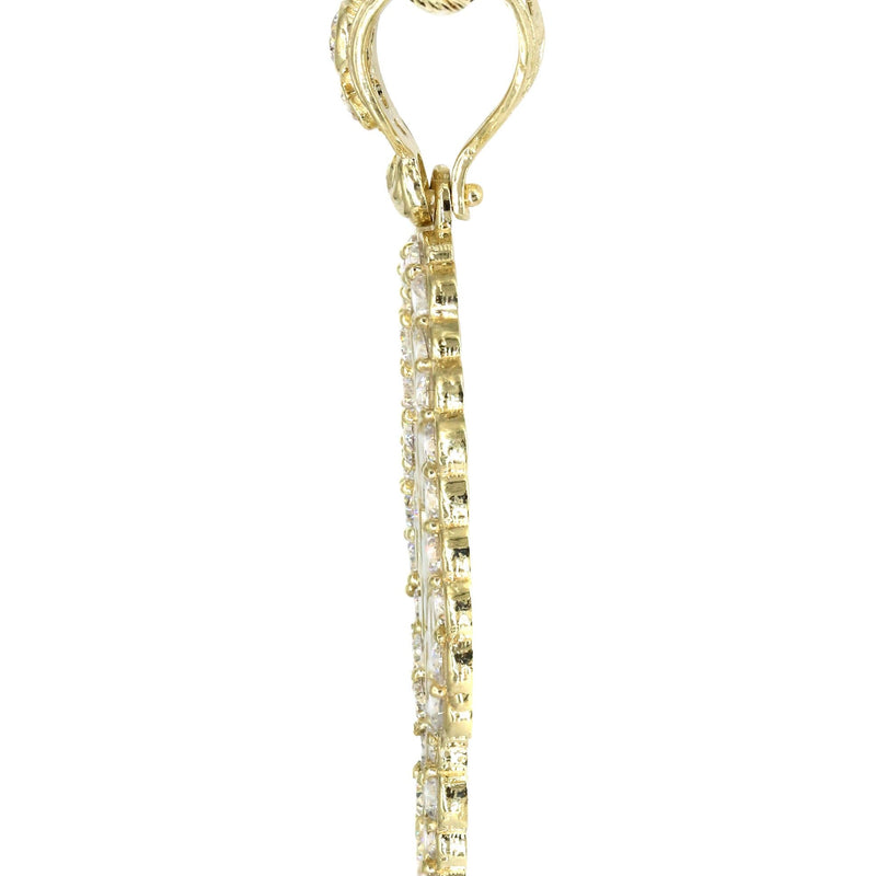 10K Yellow Gold Nugget Necklace | Appx. 17.2 Grams
