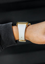 Frost NYC Mens Watch - Automatic  Skeleton Sport Gold Watch | FRST-01-CY| White