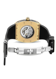 Frost NYC Mens Watch - Automatic  Skeleton Sport Gold Watch | FRST-01-CY| Black