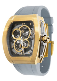 Frost NYC Mens Watch - Automatic  Skeleton Sport Gold Watch | FRST-01-CY | Gray