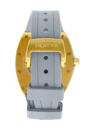 Frost NYC Mens Watch - Automatic  Skeleton Sport Gold Watch | FRST-01-CY | Gray