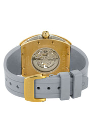 Frost NYC Mens Watch - Automatic  Skeleton Sport Gold Watch | FRST-01-CY | Gray