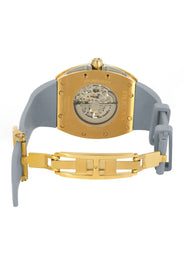 Frost NYC Mens Watch - Automatic  Skeleton Sport Gold Watch | FRST-01-CY | Gray