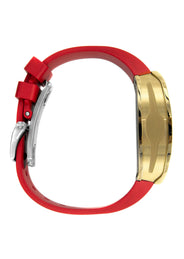 Frost NYC Mens Watch - Automatic  Skeleton Sport Gold Watch | FRST-01-CY | Red