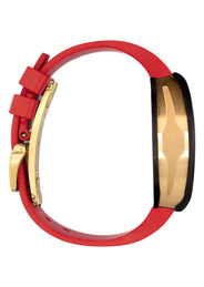 Frost NYC Mens Watch - Automatic Skeleton Carbon Fiber Sport Gold Watch | FRST-01-CFY| Red