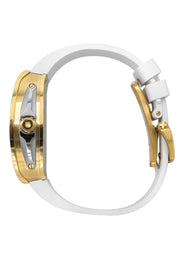 Frost NYC Mens Watch - Automatic  Skeleton Sport Gold Watch | FRST-01-CY| White
