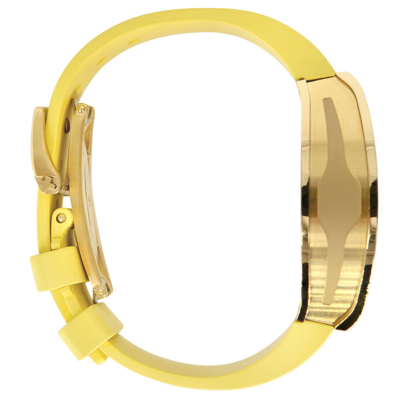 Frost NYC Mens Watch - Automatic  Skeleton Sport Gold Watch | FRST-01-CY | Yellow