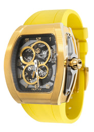 Frost NYC Mens Watch - Automatic  Skeleton Sport Gold Watch | FRST-01-CY | Yellow