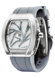 Frost NYC Evolution Women's Watch - Automatic Skeleton Leaves Steel | WFRST-01-LD-S GREY BAND | Pre - Sale