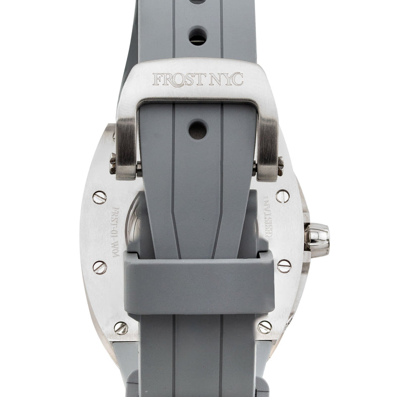 Frost NYC Evolution Women's Watch - Automatic Skeleton Leaves Steel | WFRST-01-LD-S GREY BAND | Pre - Sale