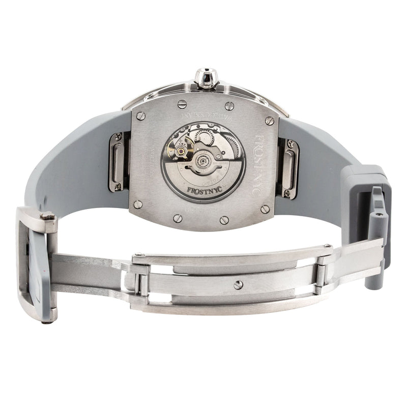 Frost NYC Evolution Women's Watch - Automatic Skeleton Leaves Steel | WFRST-01-LD-S GREY BAND | Pre - Sale