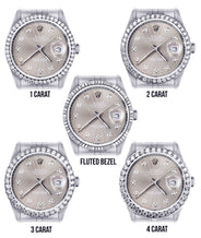 Womens Rolex Watch Datejust 16200 | 36Mm | Grey Dial | Jubilee Band