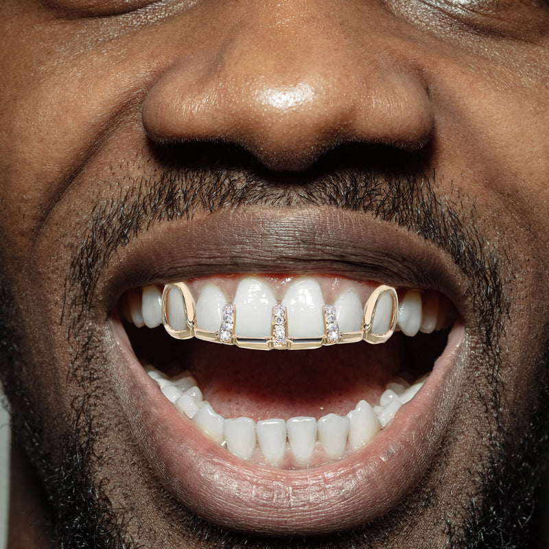 6 Teeth Diamond and Grillz