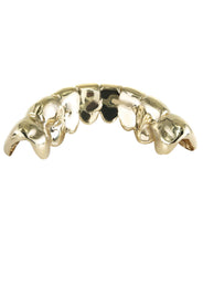 8 Teeth Perm Style Gold Grillz