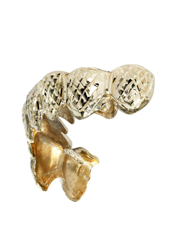 Gold 8 Teeth Diamond Cut Grills