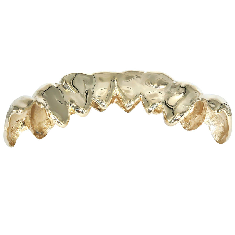 Gold 8 Teeth Diamond Cut Grills