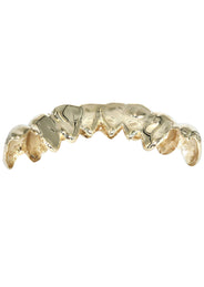 Gold 8 Teeth Diamond Cut Grills