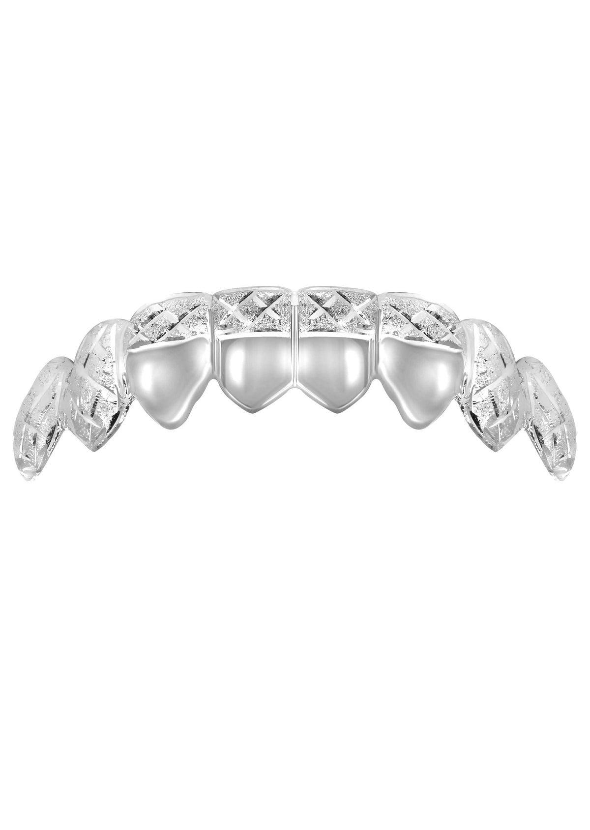 Gold 8 Teeth Diamond Cut Grills
