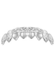 Gold 8 Teeth Diamond Cut Grills