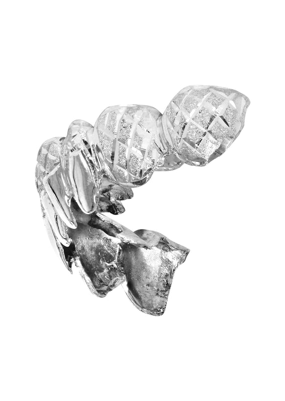 Gold 8 Teeth Diamond Cut Grills