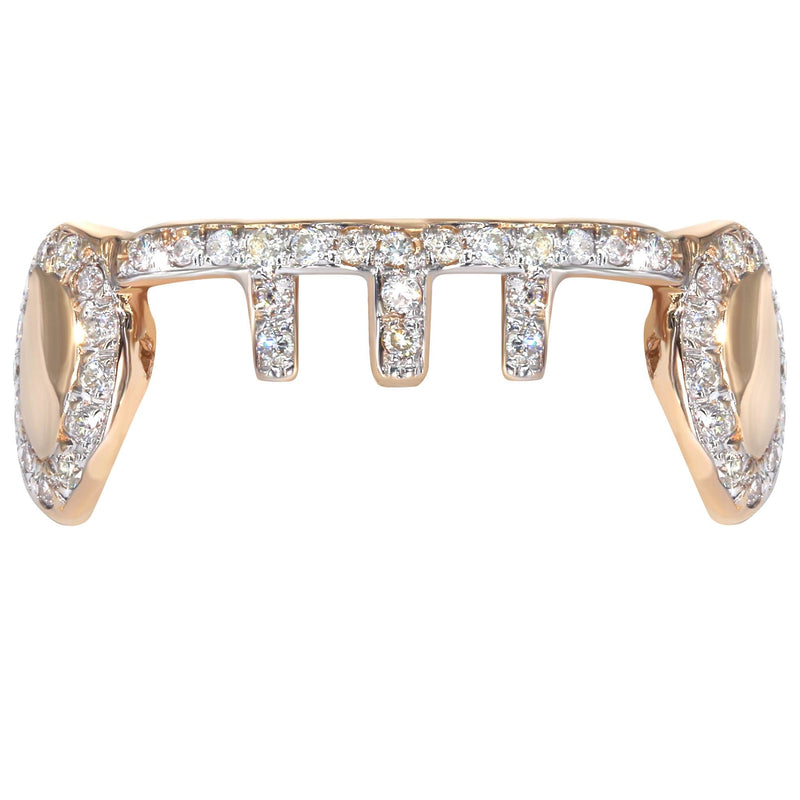 Gold And Diamond 6 Gold Teeth Grills