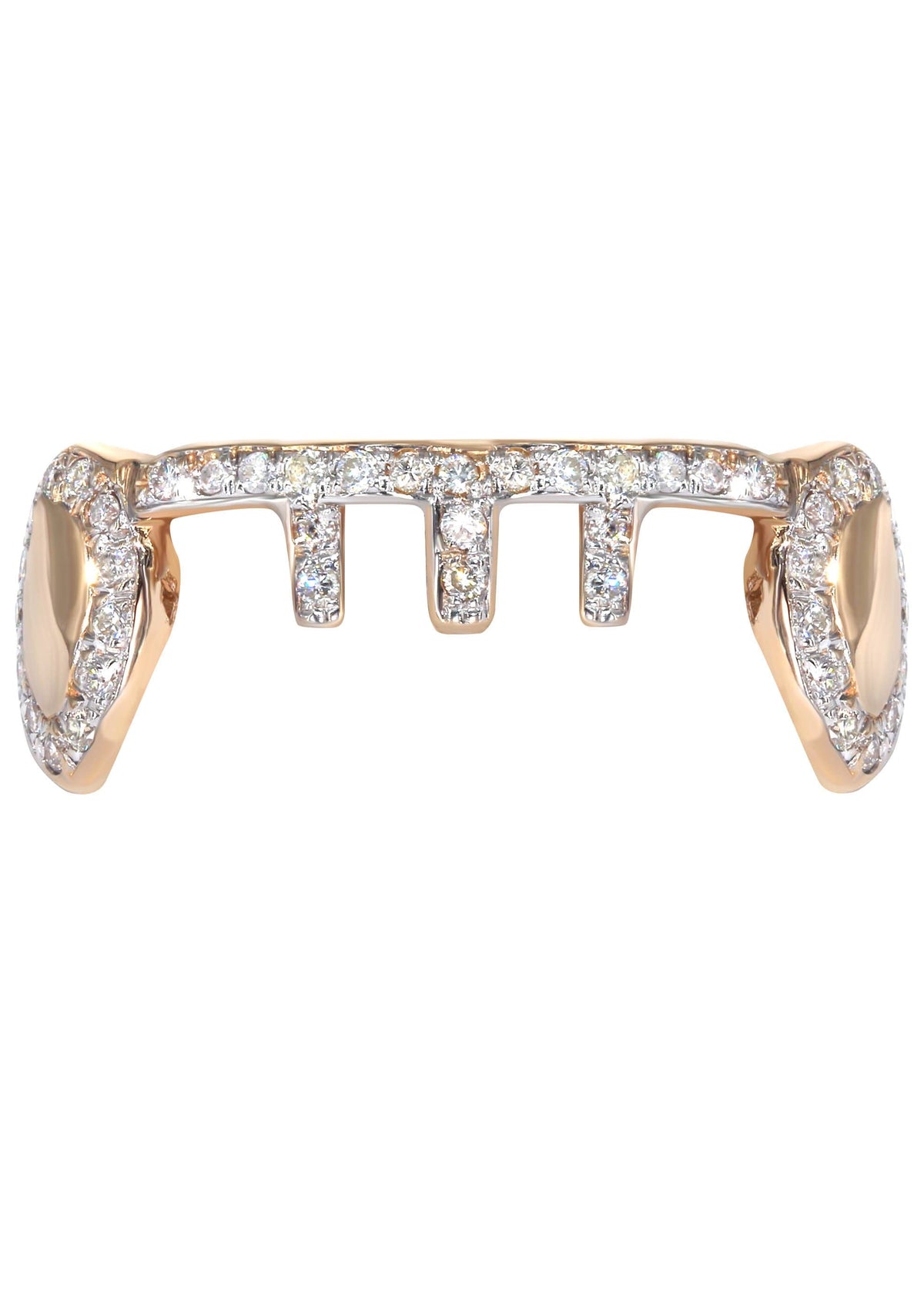 Gold And Diamond 6 Gold Teeth Grills